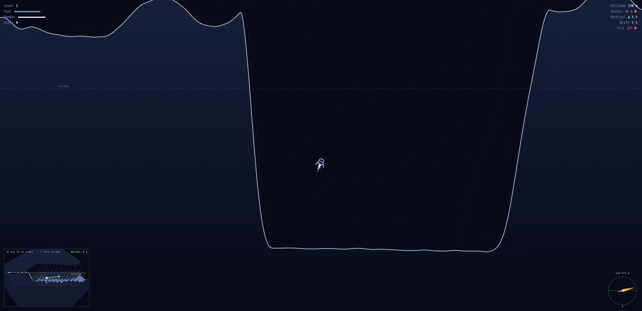 Lunar Lander 3D